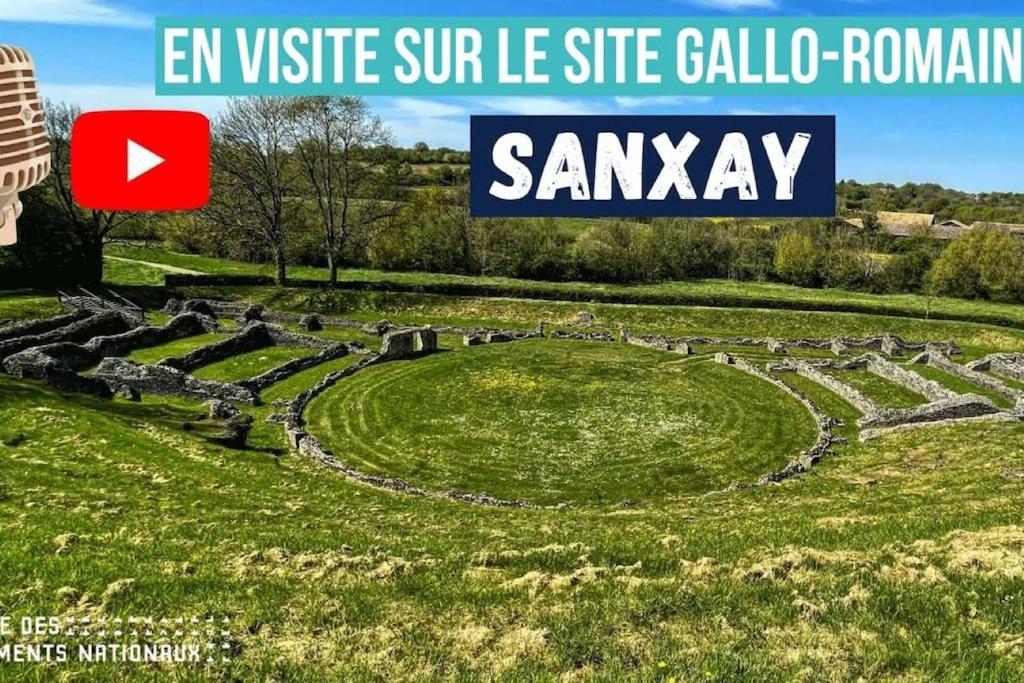 Gite Bin Benaise Draps Et Serviettes Compris Pamproux Extérieur photo